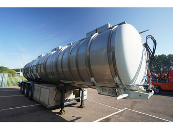Semi-remorque citerne pour transport de produits chimiques Dijkstra 3 AXLE CHEMIE TANK TRAILER 42 m3: photos 3