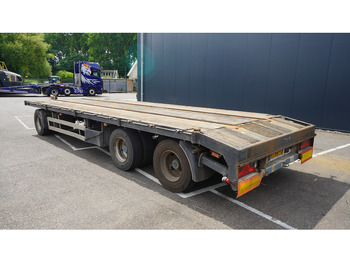 Remorque plateau GS Meppel 3 AXLE FLATBED WITH TWISTLOCKS: photos 5