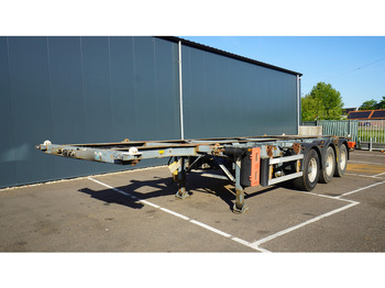 Semi-remorque porte-conteneur/ Caisse mobile Groenewegen 3 AXLE CONTAINER TRANSPORT TRAILER: photos 2