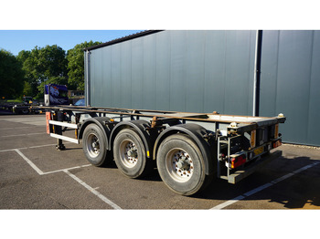 Semi-remorque porte-conteneur/ Caisse mobile Groenewegen 3 AXLE CONTAINER TRANSPORT TRAILER: photos 5