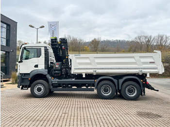 Camion benne, Camion grue MAN TGS 33.440 6x6 /3-Seiten- Kipper / Kran HIAB 302: photos 3