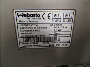 Cabine et intérieur pour Camion RENAULT MIDLUM CAB NIGHT HEATER TYPE WEBASTO AIR TOP 2000: photos 3 Cabine et intérieur pour Camion RENAULT MIDLUM CAB NIGHT HEATER TYPE WEBASTO AIR TOP 2000: photos 3