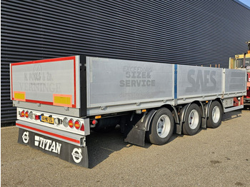 Remorque plateau Fynkar K324T / 3 AXLE / TWIST-LOCKS / 2 X LIFT AXLE: photos 3