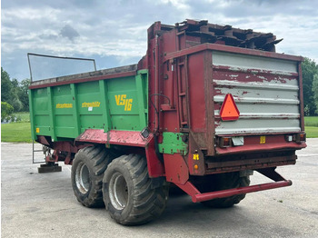 Epandeur à fumier Strautmann VS 16 mestwagen Breedstrooier Mest Compost: photos 5