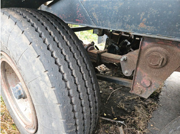 Citerne pulvérulente Kässbohrer Silo Güllefaß 33m³ Blattfederung: photos 5