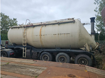 Citerne pulvérulente Kässbohrer Silo Güllefaß 33m³ Blattfederung: photos 2