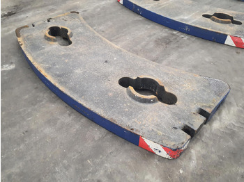 Contrepoids pour Grue mobile Grove GMK 4090 counterweight 2.3T: photos 3