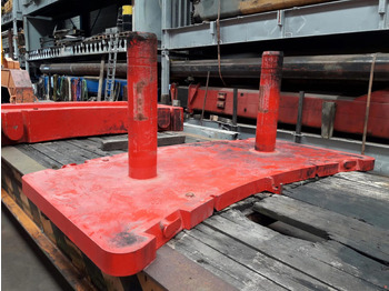 Contrepoids pour Engins de chantier Grove GMK 5100 counterweight 3,0 ton: photos 5