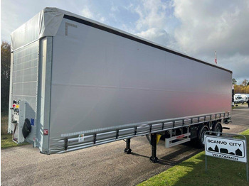 Semi-remorque rideaux coulissants Hangler SZS-H 380 RoadRunner 27-pallers - Gardintrailer: photos 2