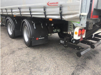 Semi-remorque rideaux coulissants Hangler SZS-H 380 RoadRunner 27-pallers - Gardintrailer: photos 3