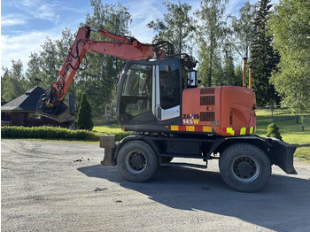 Pelle sur pneus HITACHI ZX145W