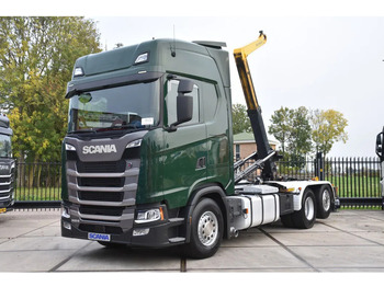 Camion ampliroll SCANIA S 500