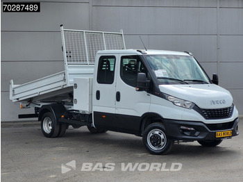 Utilitaire benne Iveco Daily 35C16 3.0L Kipper met Kist Dubbel Cabine Dubbellucht 3,5t Trekhaak Airco Cruise Euro6 Tipper Benne Kieper 2m3 Airco Trekhaak Cru: photos 2
