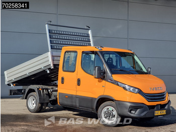 Utilitaire benne neuf Iveco Daily 35C21 3 zijdige Kipper Dubbel Cabine 210PK 3.0L Dubbellucht Airco Cruise LED Camera Tipper Benne Kieper 2m3 Airco Trekhaak: photos 2