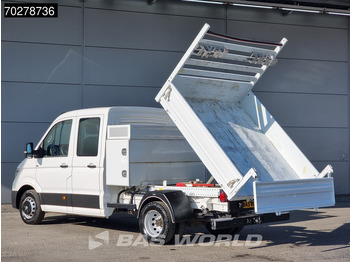 Utilitaire benne Volkswagen Crafter 177pk Kipper Dubbel Cabine met Kist Dubbellucht 3,5t Trekhaak Navi Airco Cruise Tipper Benne Kieper Airco Dubbel cabine Trekhaak: photos 2