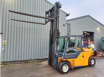 Chariot élévateur diesel Jungheinrich DFG680 8 ton heftruck forklift stapler: photos 4