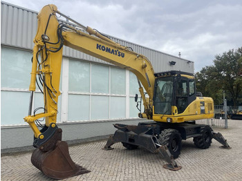 Pelle sur pneus KOMATSU PW180