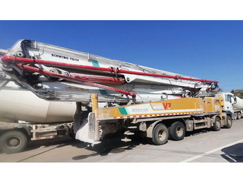 Camion pompe XCMG Factory Second Hand Hydraulic Concrete Pump HB62V 62m Cement Punp Truck For Sale: photos 3