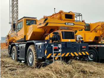 Grue automotrice lente XCMG Popular Used Rough Terrain Crane XCR55L5_S 55T Hydrauli Crane Low Price: photos 3