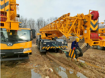 Grue automotrice lente XCMG Popular Used Rough Terrain Crane XCR55L5_S 55T Hydrauli Crane Low Price: photos 2