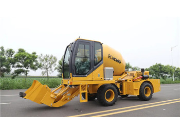 Camion malaxeur neuf XCMG official SLM3500S 3.5m3 small mobile self loading concrete mixer price list: photos 4