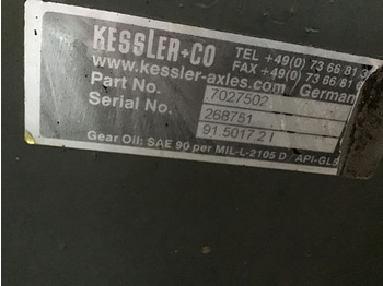 Essieu avant LIEBHERR