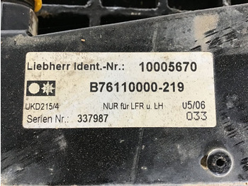 Pièce de climatisation LIEBHERR