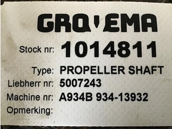 Demi arbre Liebherr Propeller Shaft: photos 3