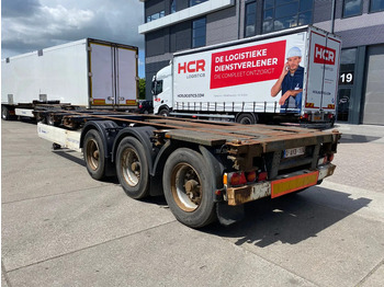 Semi-remorque porte-conteneur/ Caisse mobile Krone SD 27 / Container Chassis / BPW + Drum / 1x Extendable / 45 FT: photos 3