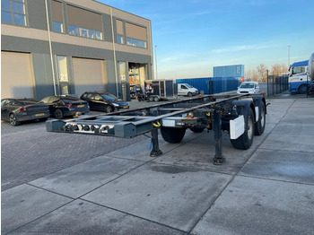 Semi-remorque porte-conteneur/ Caisse mobile Krone SZ / 20 FT Container Chassis / BPW: photos 4
