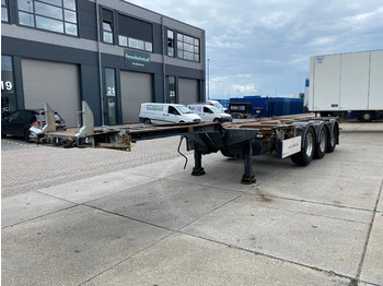 Semi-remorque porte-conteneur/ Caisse mobile Pacton TXC 343 Multi / 3x Extendable / 1x Lift Axle: photos 3
