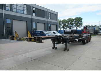 Semi-remorque porte-conteneur/ Caisse mobile Renders Container Chassis / Extendable on rear / BPW + drum: photos 4