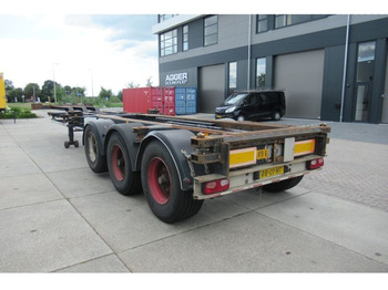 Semi-remorque porte-conteneur/ Caisse mobile Renders Container Chassis / Extendable on rear / BPW + drum: photos 2