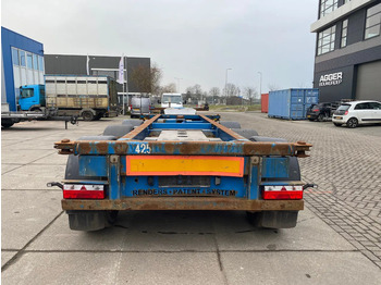Semi-remorque porte-conteneur/ Caisse mobile Renders RPS 12.27 / Container chassis / BPW + DISC: photos 2