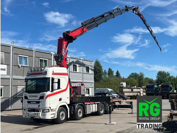 Camion grue SCANIA R