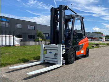 Chariot élévateur diesel Linde H35D-01 Cascade rotating fork clamp: photos 2 Chariot élévateur diesel Linde H35D-01 Cascade rotating fork clamp: photos 2