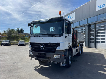 Camion grue MERCEDES Actros 2641 6x4-4 PK29000-7 Kipper: photos 2
