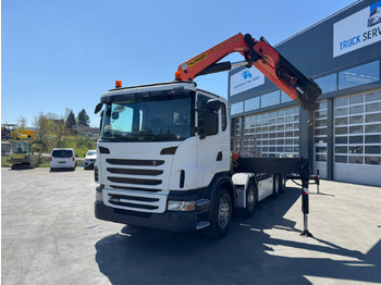 Camion grue SCANIA G 480