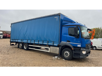 Camion à rideaux coulissants MERCEDES-BENZ Antos