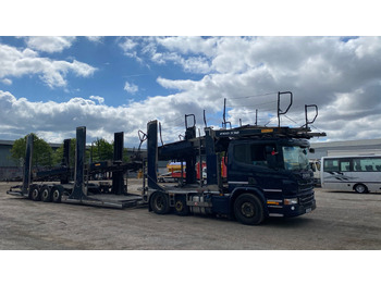 Camion porte-voitures SCANIA P 410