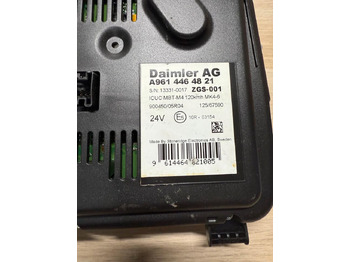 Panel de instrumentos Mercedes Actros MP4 Kombiinstrument / Tacho A9614464821: photos 4