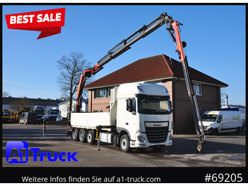 Camion grue DAF XF 510