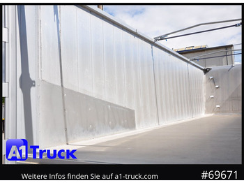 Semi-remorque benne neuf REISCH RHKS, Alu-Kippmulde 52m³, Kombitüren, Alufelgen, Liftachse,: photos 2