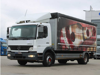 Camion à rideaux coulissants MERCEDES-BENZ Atego 1218