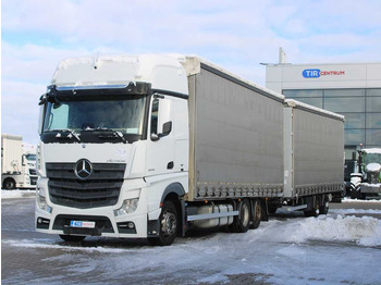 Camion à rideaux coulissants MERCEDES-BENZ Actros 2545