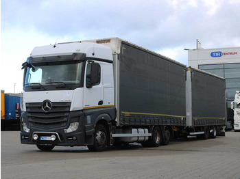 Camion à rideaux coulissants MERCEDES-BENZ Actros 2545