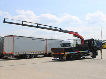 Camion plateau, Camion grue Mercedes-Benz Arocs 2542, 6X2, EURO 6, SIDE PANEL, NAVIGATION, CAMERA, PALFINGER PK 24.001 SLD5: photos 4