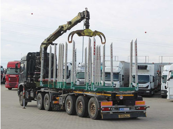 Camion grumier Mercedes-Benz Arocs 3351, 6x6, LOGLIFT ET450: photos 4