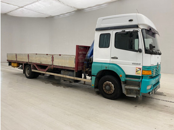 Camion plateau, Camion grue Mercedes-Benz Atego 1828: photos 3