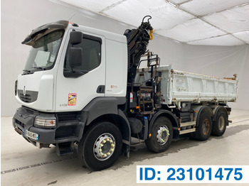 Camion benne RENAULT Kerax 410